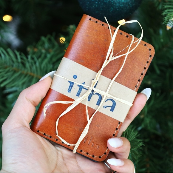 ITHA DESIGN Genuine Leather Slim Wallet - Picture 2 of 3